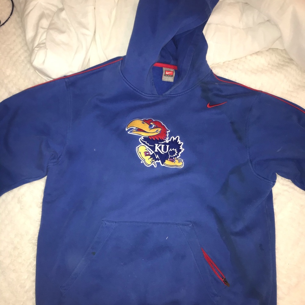 Vintage Kansas University Hoodie